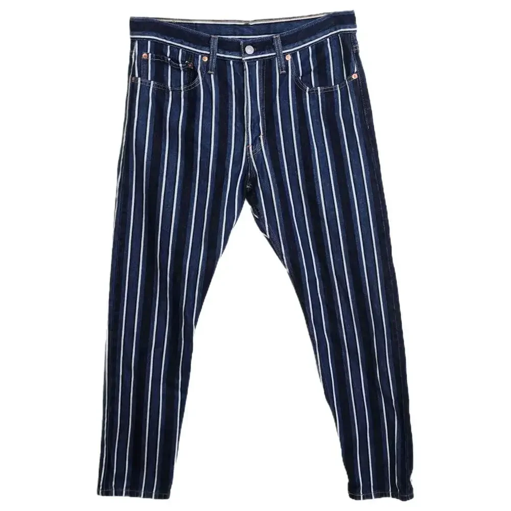 Levi's 512 Slim Taper Fit Striped Denim Jeans 34x30